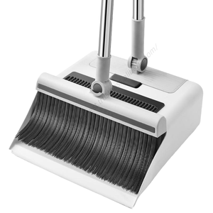 Wholesale Proins - Escoba y recogedor de plástico PP giratorios 180 grados para uso doméstico, interior y exterior, con mango largo 3 en 1 para suelos - Product Image 5