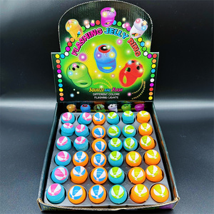 HAPU Factory TPR Material Toy <b>Round</b> Hot Air <b>Balloon</b> Ring with LED Lights Party Finger Toy High Quality Gift - Product Image 6