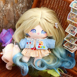 Perruques de <span class=keywords><strong>poupée</strong></span> American Girl jaune 20cm - Product Image 2