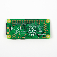 Carte Raspberry Pi Zero W d'origine avec processeur 1 GHz, 512 Mo de RAM, WIFI et PI0 RPI 0 W