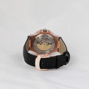 นาฬิกาโครโนกราฟเพชรมอยส์ซาไนต์สุดหรูสำหรับผู้ชายฮิปฮอปกับสแตนเลสและ VVS ชัดเจนแฟนซี - Product Image 4