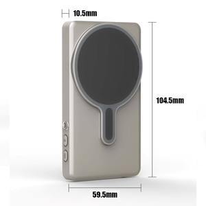 Moniteur d'Écran Magnétique Sans Fil pour Vlog et Selfie, Caméra Arrière, pour Diffusions en Direct et Vlog avec <span class=keywords><strong>iPhone</strong></span> et Téléphones Android - Product Image 1