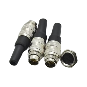 موصل كهربائي دائري OEM بـ 16 أو 24 دبوس، قابس ذكر ومقبس أنثى، مقاوم للماء IP67، كابل M16 - Product Image 2