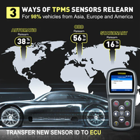 Nuevo Escáner de Diagnóstico TPMS80 Obd2 CGSULIT, Herramienta de Programación y Diagnóstico TPMS para Verificar la Presión de los Neumáticos del Automóvil
