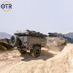 מכירה לוהטת מפעל ישיר קמפינג בית זעיר מטבח off road camper קרוואן