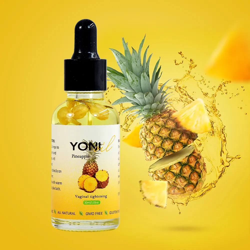 Yoni — huile de massage détox, essentielle pour raffermir le vagin, ml, avec pétales de rose, conteneur rouge naturel, étiquette privée, organique, oem