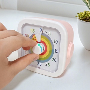 Nhà hàng nấu ăn lừa Đồng hồ Pomodoro xoay trẻ em nghiên cứu OEM 60 phút nhà bếp chuyển đổi đếm ngược cơ học trực quan hẹn giờ - Product Image 6