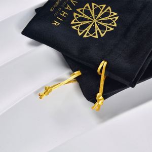 Bolsas de Terciopelo Reciclables de Alta Calidad, Color y Tamaño Personalizados, Bolsa para Joyería, Paquete de Regalo con Logotipo Personalizado, Cierre con Cordón - Product Image 3