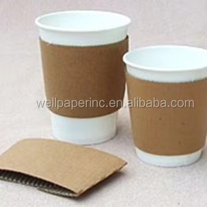 Custom Logo Printed Coffee Sleeve <strong>Personalized</strong> <strong>Paper</strong> <strong>Cups</strong> - Product Image 5
