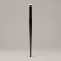 Pinceau de maquillage professionnel KB126 avec fibre de haute qualité de 0,07 mm, virole en aluminium épaissie et manche en bois de qualité supérieure