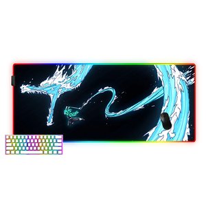 Alfombrilla de Ratón RGB Profesional para Videojuegos, Base de Goma Antideslizante con LED, Tela Ecológica - Product Image 3