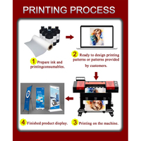 Impresora Digital de Inyección de Tinta Eco-Solvente para Crear Pósters Personalizados, Papel Tapiz, Vinilos para Autos, Lona de PVC, Adhesivos, Publicidad, etc.