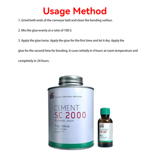 กาวเย็บยางเย็น FZR TIPTOP SC2000 ขนาด 1 กก. สำหรับซ่อมสายพานลำเลียง ER-42 กาวเย็บยางเย็นชนิดแรงยึดสูง - Product Image 4