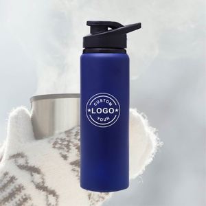 Bouteille isotherme personnalisée de 18 oz, bouteille d'isolation sous vide, bouteille d'isolation numérique - Product Image 1