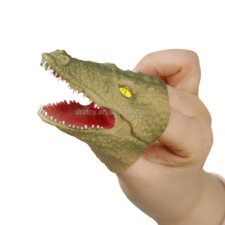 Нетоксичные мягкие ТПР животные пальчиковые игрушки для детей