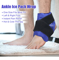 Compresse de glace OEM pour talon et cheville, réutilisable, pour blessures, compresse froide en gel pour tendinite d'Achille et gonflement