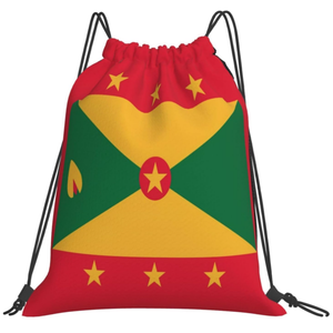 Sac à dos à cordon avec drapeau <span class=keywords><strong>de</strong></span> Grenade, sac à dos patriotique, sac à dos <span class=keywords><strong>de</strong></span> sport, <span class=keywords><strong>de</strong></span> yoga, <span class=keywords><strong>de</strong></span> danse, <span class=keywords><strong>de</strong></span> randonnée, <span class=keywords><strong>de</strong></span> voyage pour hommes et femmes - Product Image 3