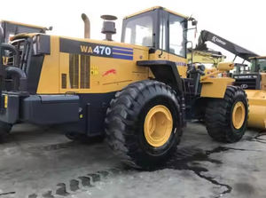 Cargadora de ruedas KOMATSU WA470 usada de alta eficiencia Cargadora de ruedas usada Komatsu WA470 a la venta - Product Image 5