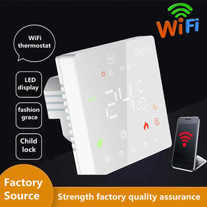 <span class=keywords><strong>Thermostat</strong></span> <span class=keywords><strong>intelligent</strong></span> WiFi haute puissance SIXWGH 16A, contrôle par application Tuya, écran couleur LED, chauffage au sol électrique pour maison, camping-car, <span class=keywords><strong>Alexa</strong></span>/Google - Product Image 3