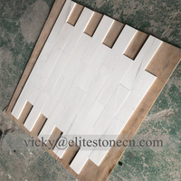 Carrelage de sol en marbre Bianco Dolomite turc Elba Super White Dolomiti Marmo 4x12, plans de travail préfabriqués pour hôtel