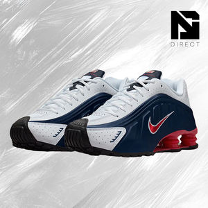 Nike Shox R4 'USA' 2025 Chaussures de sport et de marche de luxe pour hommes - Product Image 2