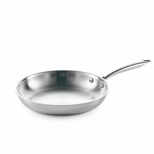 Poêle à frire en acier inoxydable 304, vente en gros, antiadhésive, type wok - Product Image 2