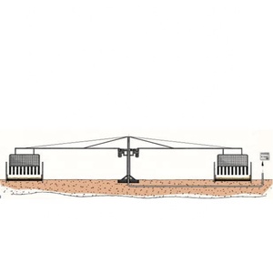 Máquina de correr para caminar por caballos, Motor para 6/8 posiciones con valla eléctrica y controlador - Product Image 1