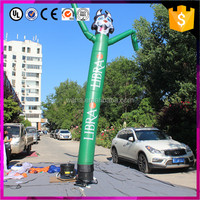 Costume gonflable personnalisable d'homme de tube de vente chaude avec le costume gonflable d'homme de danse de LED