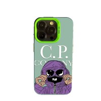Coque de téléphone design pour iPhone Xs Xr 11 12 13 14 15 16 17 Pro Max, coque CP Company, coque arrière tendance pour téléphone portable
