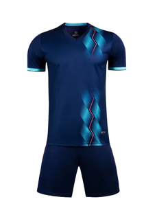 Kualitas Terbaik, pakaian olahraga poliester cepat kering, set seragam sepak bola pria, seragam sepak bola anak-anak, kaus sepak bola kustom. - Product Image 3