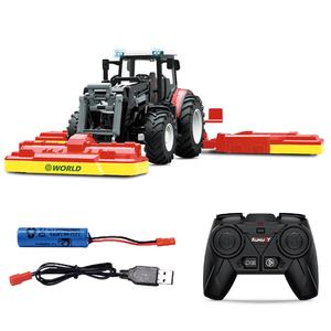 2025 plus récent 6664 radiocommande <span class=keywords><strong>tracteur</strong></span> agricole pulvérisation <span class=keywords><strong>tondeuse</strong></span> 1/24 échelle 2.4GHz 6CH électrique RC foin tondeuses modèle de camion pour les enfants - Product Image 3