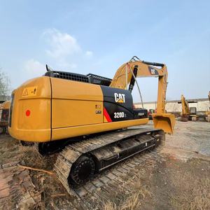 Maquinaria original japonesa para movimiento de tierras, excavadora usada de 20 toneladas Cat320d2l 320d2 en venta - Product Image 2