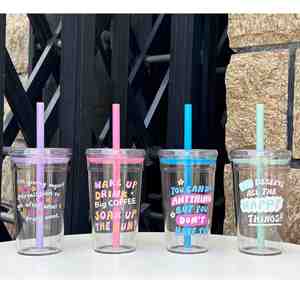 Best Seller Durable Shatterproof Tritan <b>Cup</b> with Straw for Kindergarten Daycare - Product Image 4