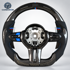 พวงมาลัยแต่งสำหรับ BMW F20 F22 F30 F31 F32 F82 F15 F82 M4 F80 M3 M5 F90 F06 F10 F56 E92 E60 E61 E90 E39 E91 E70 - Product Image 1