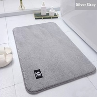 Tapis de sol antidérapant et absorbant pour salle de bain, tapis de douche, tapis absorbant pour toilettes, tapis de chevet pour chambre à coucher, tapis pour salon et entrée