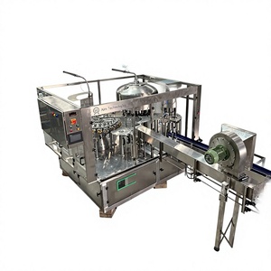 Usine d'eau minérale entièrement automatique en acier inoxydable 120 BPM triphasée avec moteur à noyau Emballage en plastique PET pour boissons - Product Image 2