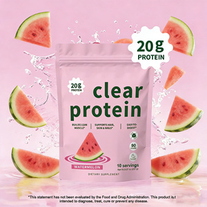 Proteína de Suero de Leche Sin Azúcar OEM, Sabor Fresa y Sandía, Proteína Transparente en Polvo, Apoya el Desarrollo Muscular Magro y Aumento de Masa Muscular - Product Image 3