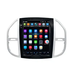 Lelv Wholesaler For Mercedes Benz Vito W447 2014-2021 Android Player Multimedia Video Tesla Style Vertical Screen