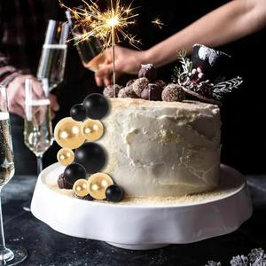 <b>Cake</b> <b>Decoration</b> Glitter Ball Pink White Glitter Ball Gold Silver <b>Cake</b> <b>Decoration</b> Baking Plug-in 20 Mixed 1 Package - Product Image 6