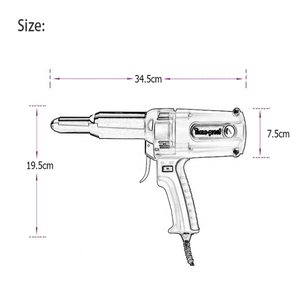6,4mm pesado deber eléctrico <span class=keywords><strong>pistola</strong></span> <span class=keywords><strong>de</strong></span> <span class=keywords><strong>remaches</strong></span> - Product Image 5