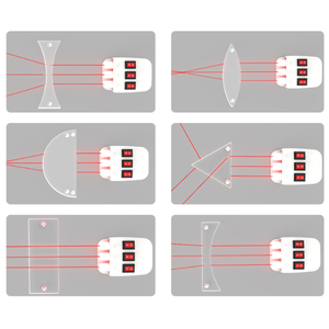 3 5 Lasers à lignes parallèles pour la propagation de la lumière, instrument pédagogique expérimental d'optique physique, niveau de sécurité élevé, ligne rouge - Product Image 4