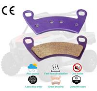 UTV ATV QUAD Plaquettes de frein à disque avant arrière pour POLARIS Ranger RZR XP 1000 RS1 Turbo S General 400 500 700 800 4X4 2X4 2203747 Pad