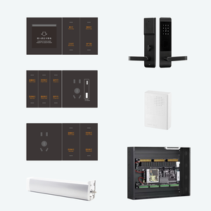 Hotel Room Smart Service System Remote Control Automation Door Lock Multi-Language Support Touch IP66 Wires Voice LH-ZX Guest - Product Image 4