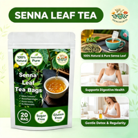 Tisane de feuilles de séné 100 % naturelle OEM pour soutenir la motilité intestinale, soulager la constipation, détoxifier et nettoyer l'intestin pour une meilleure santé digestive