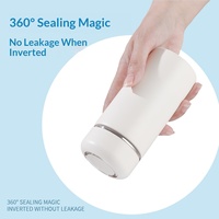 Bouteille d'eau isotherme portable compacte en acier inoxydable 316, tasse thermos sous vide, cadeau de luxe léger et de grande valeur pour filles, mini
