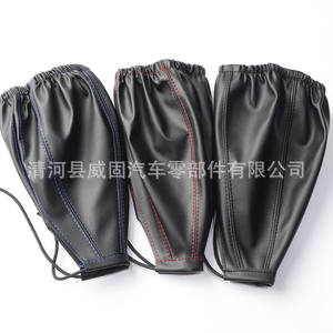 ฝาครอบหัวเกียร์ FUXIN สำหรับรถยนต์ทั่วไป สีดำ แดง น้ำเงิน พร้อมตะเข็บป้องกันฝุ่น - Product Image 5