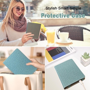 เคสสำหรับ Kobo Clara BW (รุ่น N365) / Kobo Clara Colour (N367รุ่น) ฝาครอบหนัง PU ป้องกันพร้อมฝาปิดแม่เหล็ก laudtec - Product Image 2