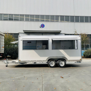 2022 Low Price Dessert Ice Vending <b>Trailer</b> / Fast Food Cart With Street <b>Car</b> for Sale - Product Image 1