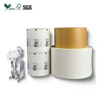 Rouleau Jumbo de revêtement aqueux compostable sans plastique, simple face, pour machines automobiles, biodégradable et recyclable, pour usage en gelée