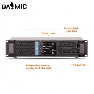 Professional 4 Channel FP10000Q 4X1350W/8 Power <strong>Amplifier</strong> <strong>10000W</strong> for Pa <strong>Subwoofer</strong> Line Array Speaker - Product Image 4